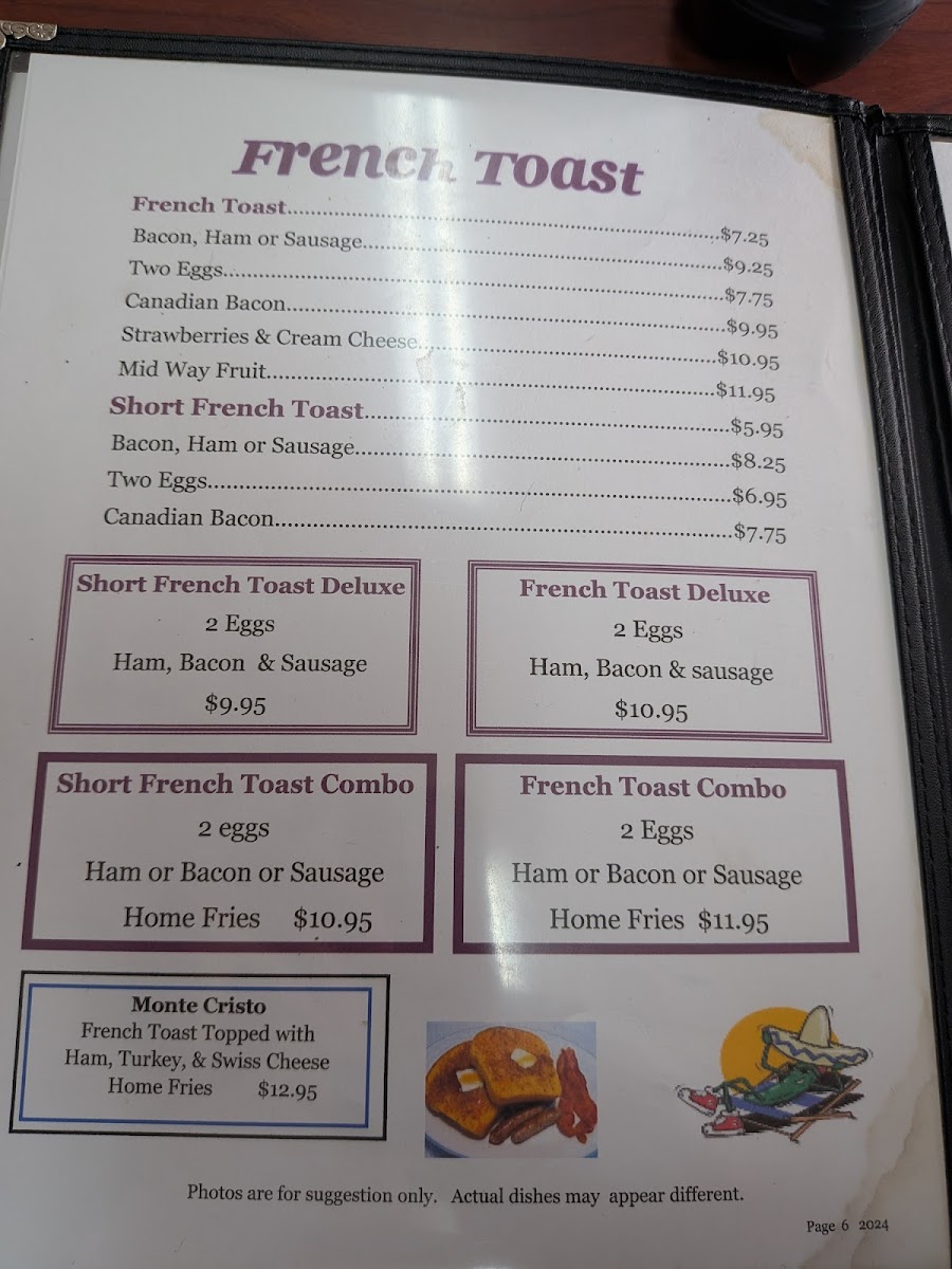 Mid Way Cafe Menu - Image 6